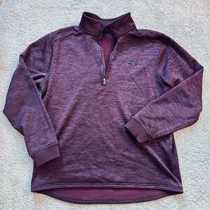 Under Armour Maroon Heathered Pullover